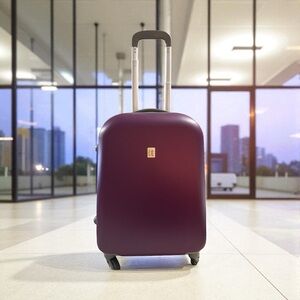 Elegant Purple Suitcase